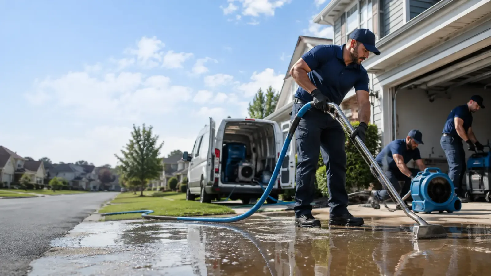 Storm-Related Flood Cleanup in Pinewood, SC